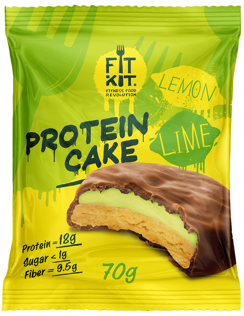 Протеиновый кейк Fit Kit Lemon-Lime