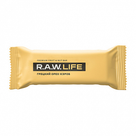 Батончик RAW Life Грецкий орех-кэроб