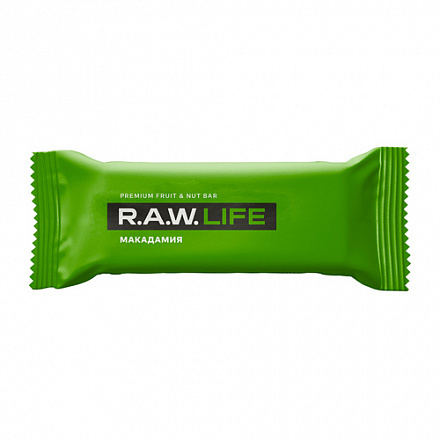 Батончик RAW Life Макадамия