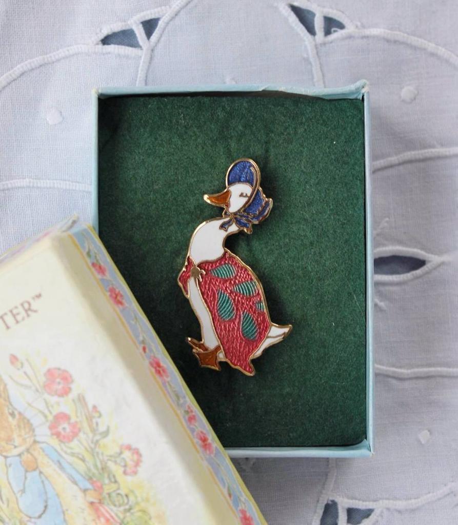 Брошь Beatrix Potter