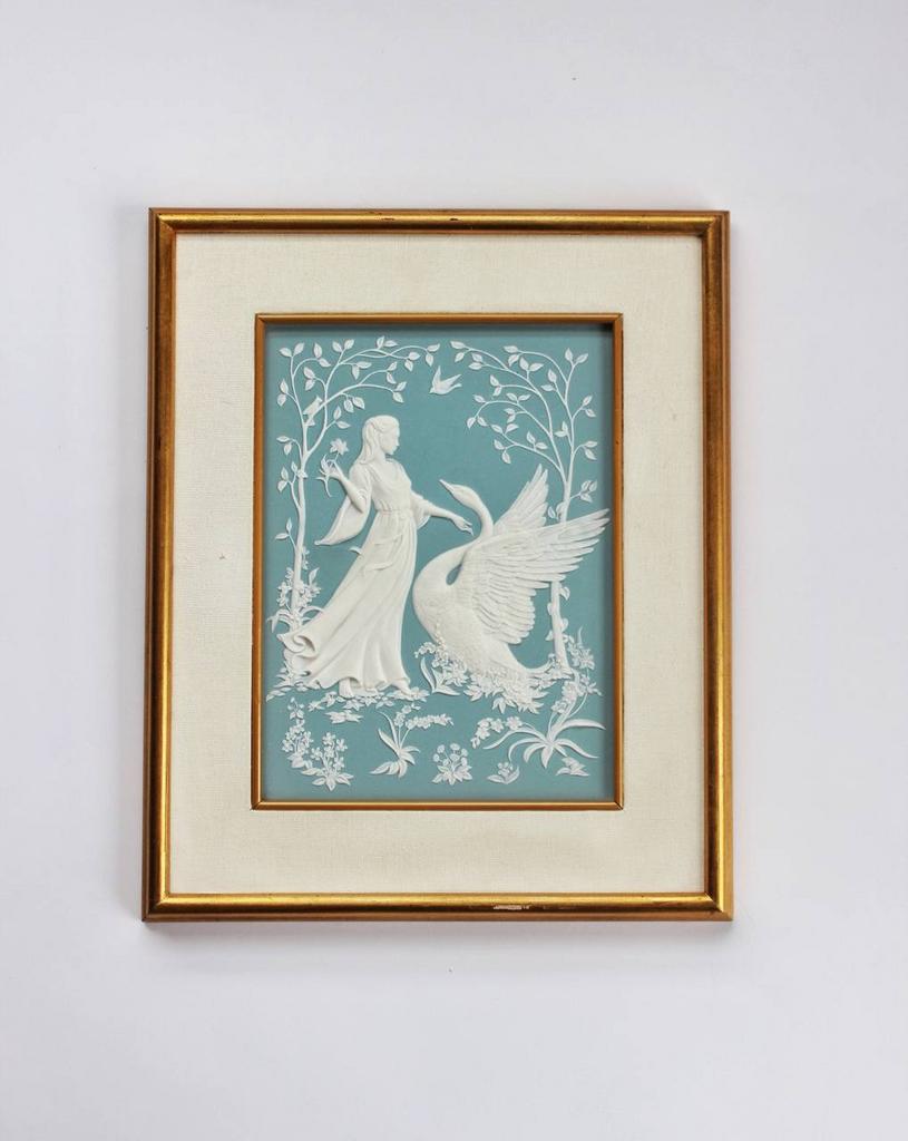 Панно Franklin Mint "Leda and Swan"