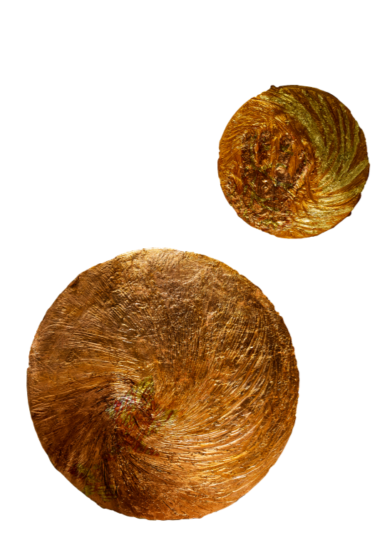 Картина Золотые круги