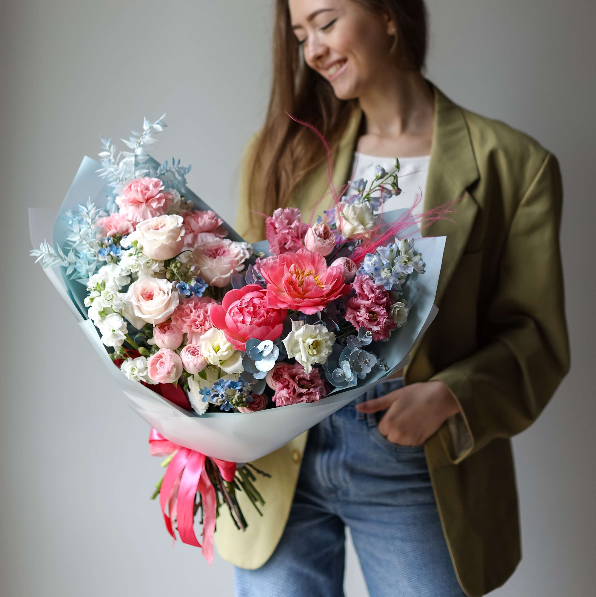 Авторский букет "Бабблгам"