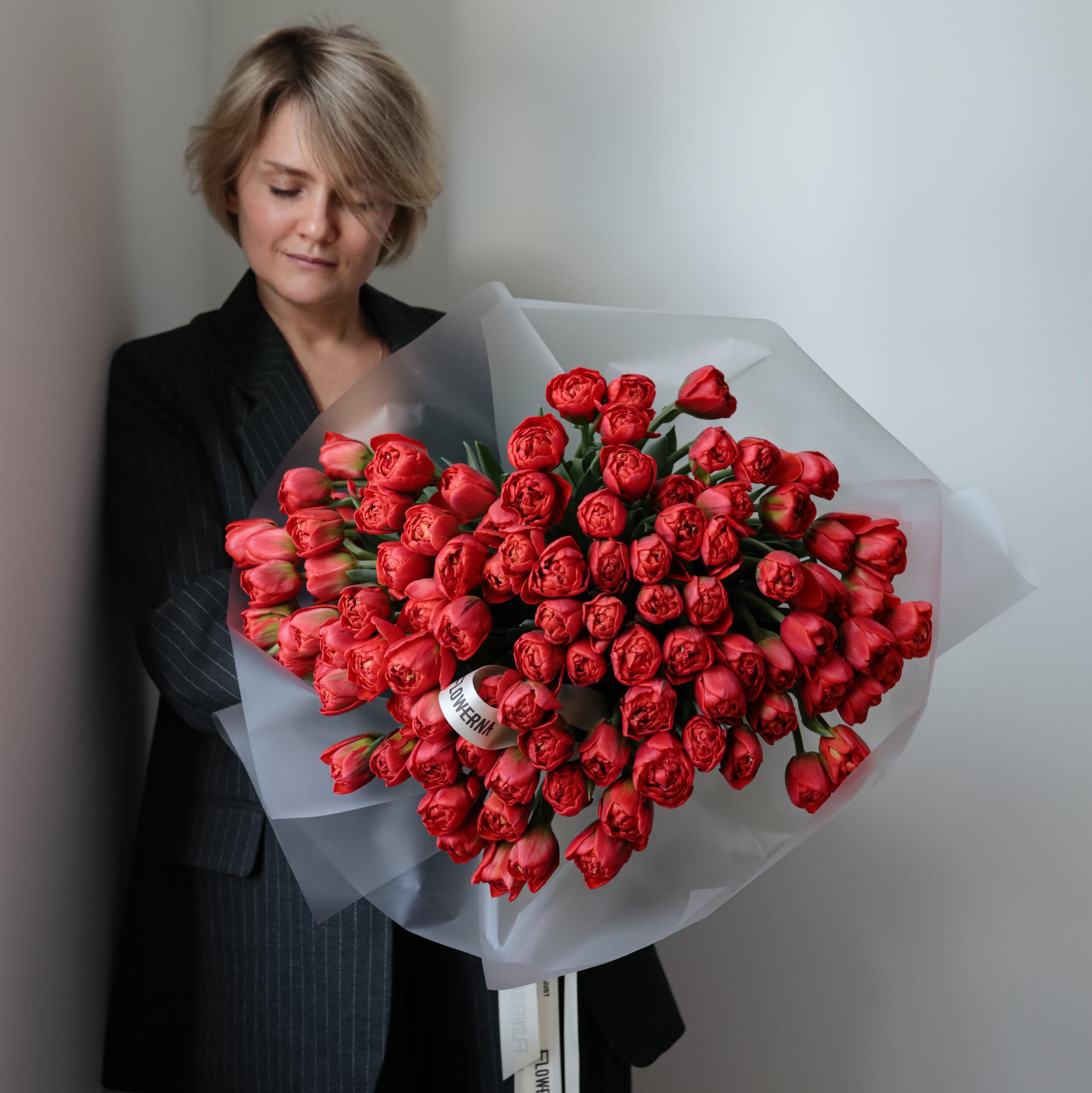 Тюльпаны "Женева"