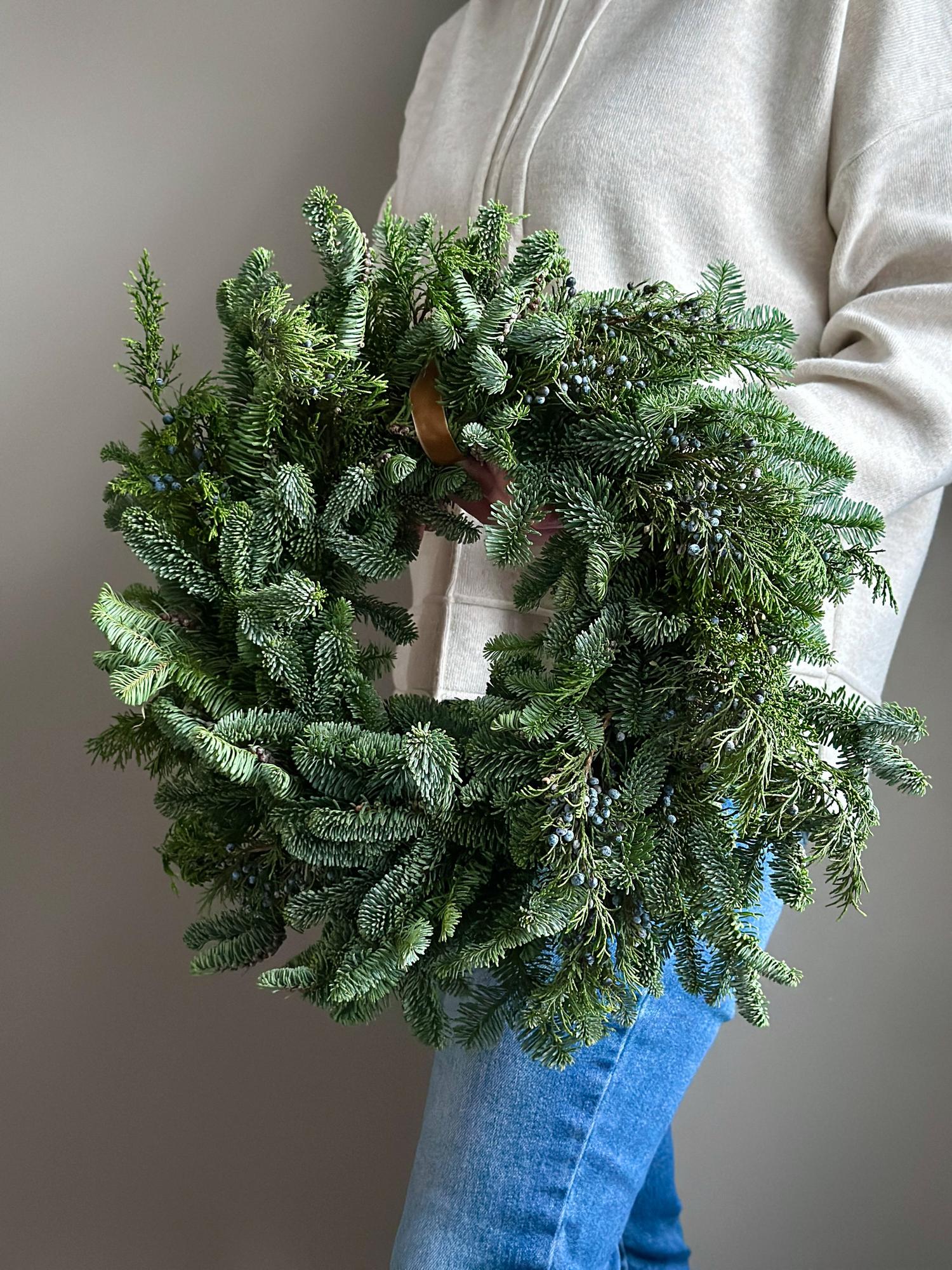 Рождественский венок "Natural"