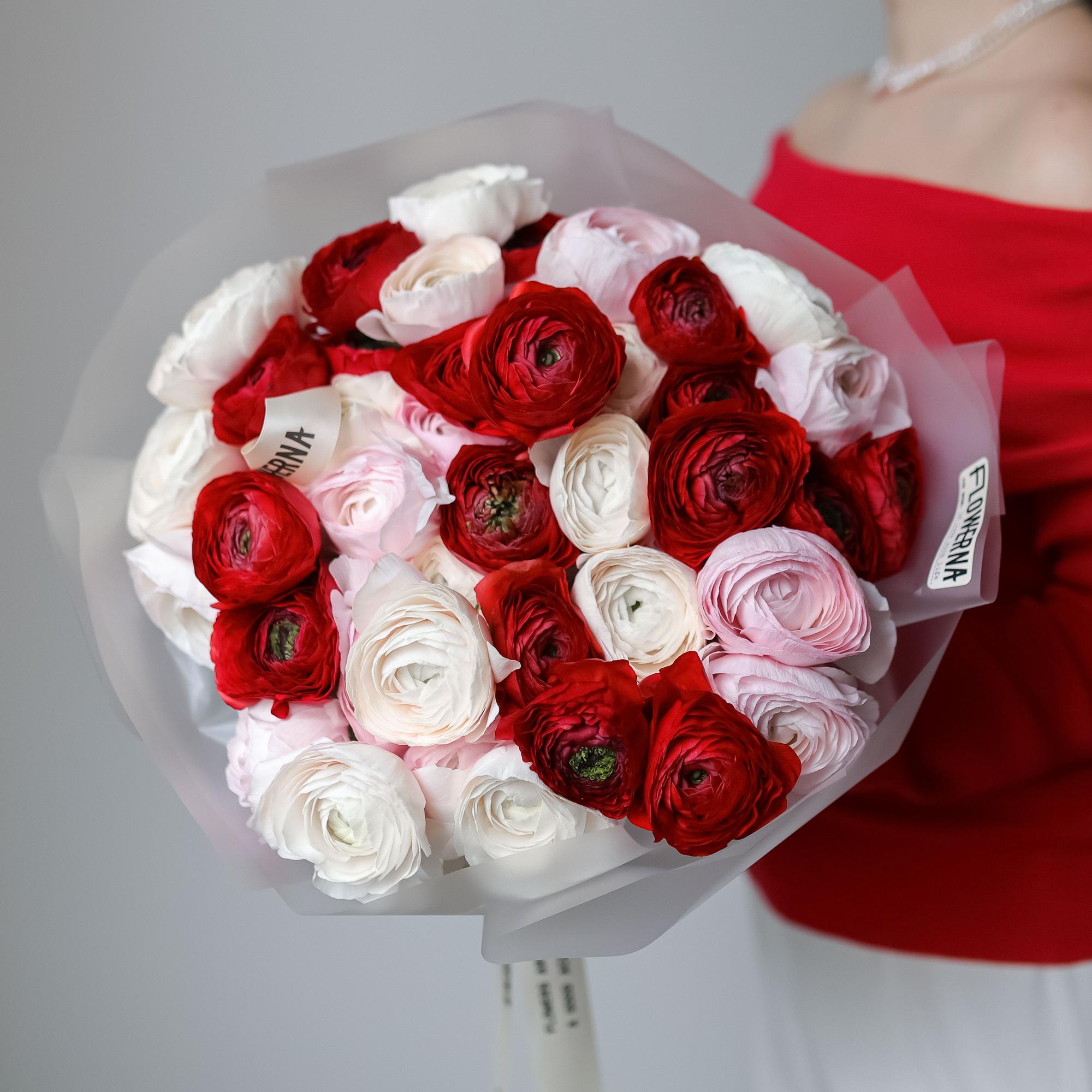 Ранункулюсы микс "Passion Pink"