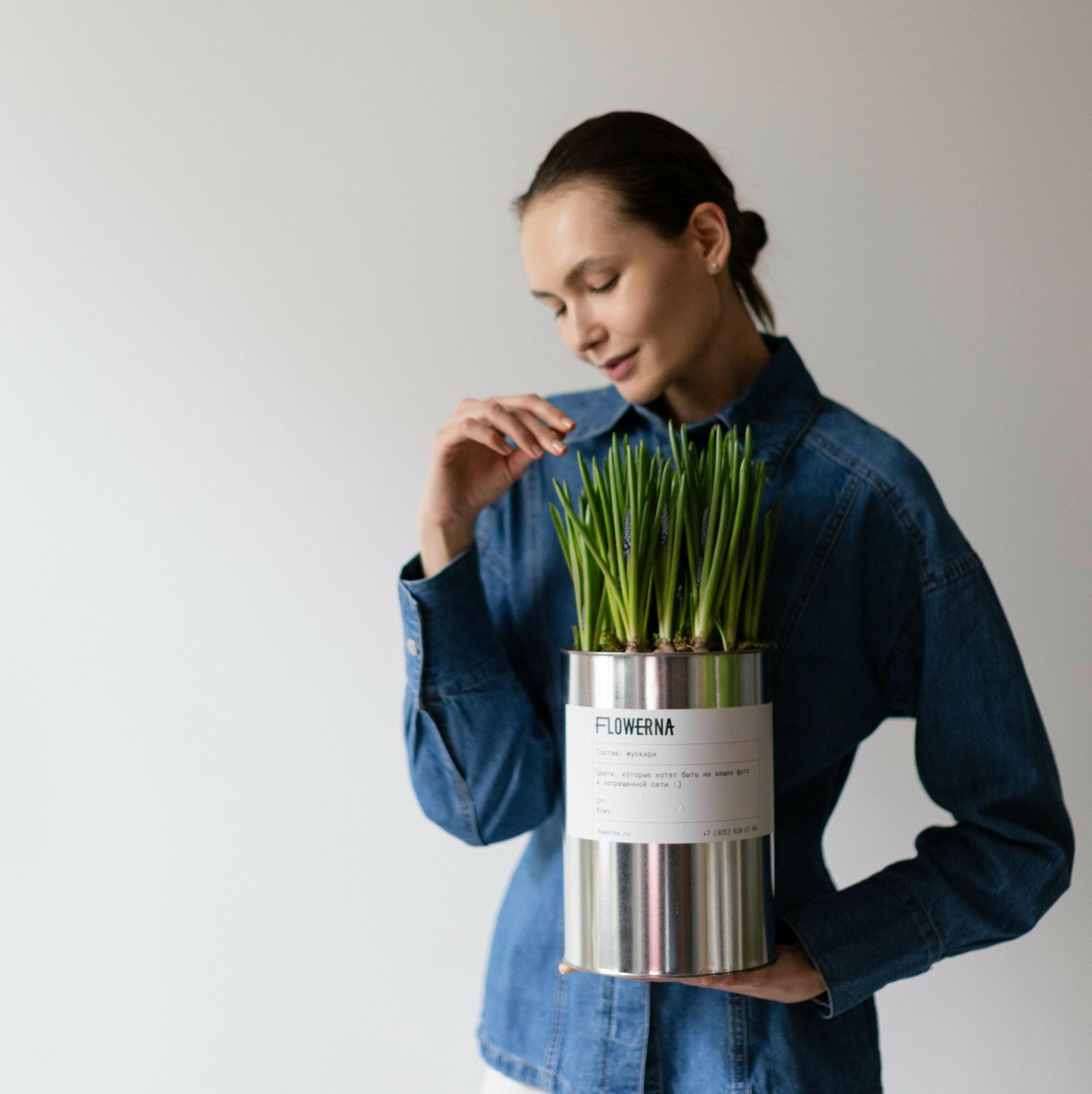 Ведёрко с мускари M