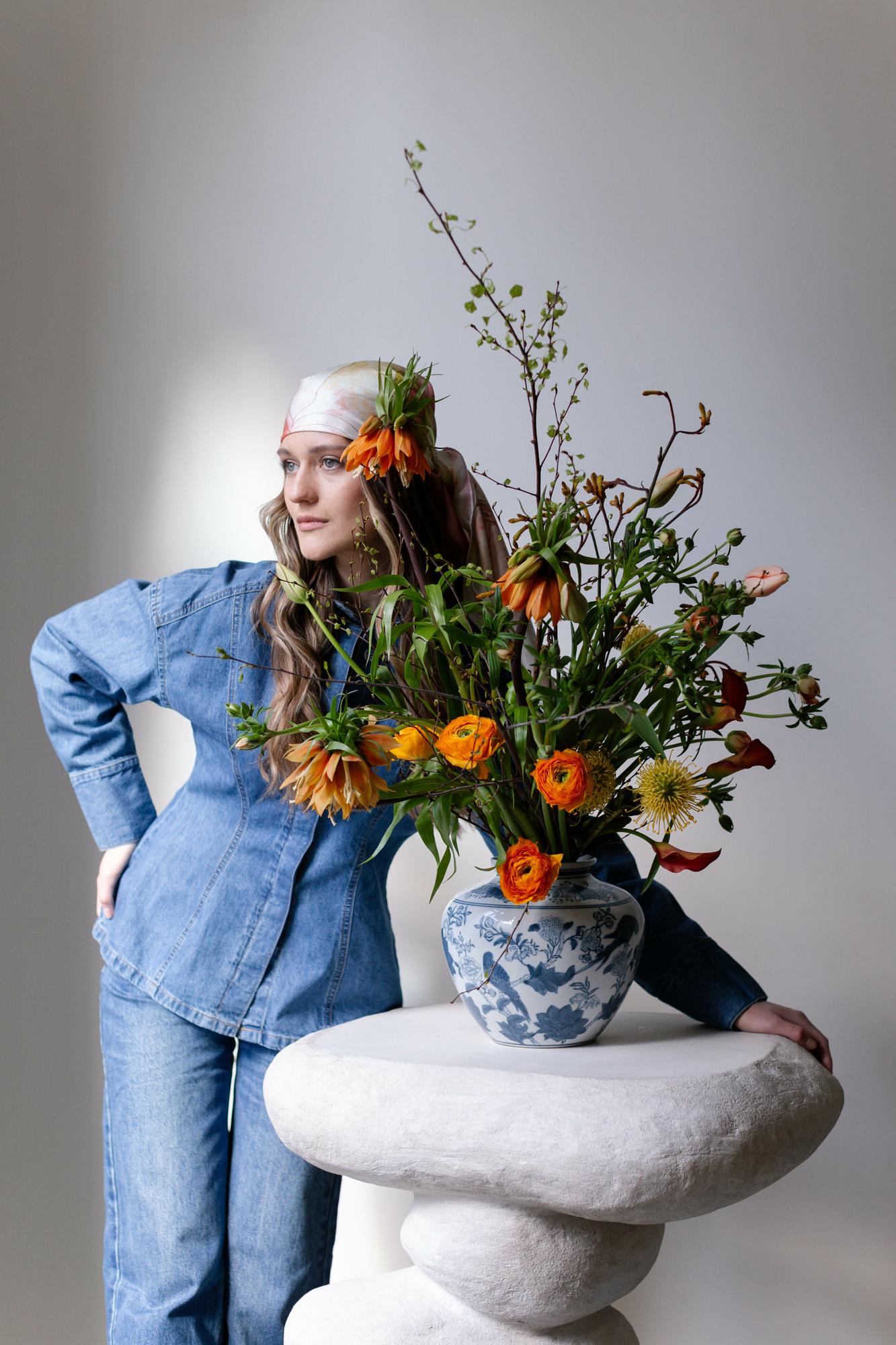 Садовый букет "Оранж"