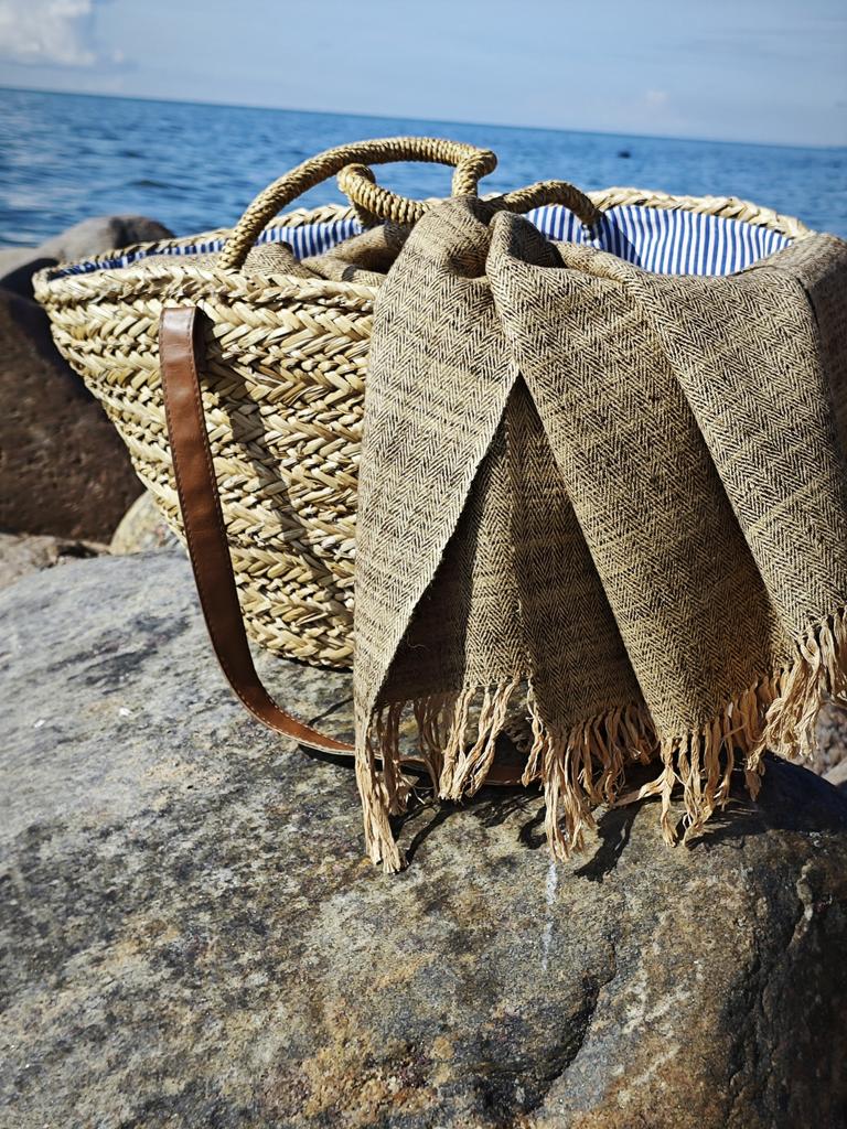 шарф из шерсти яка