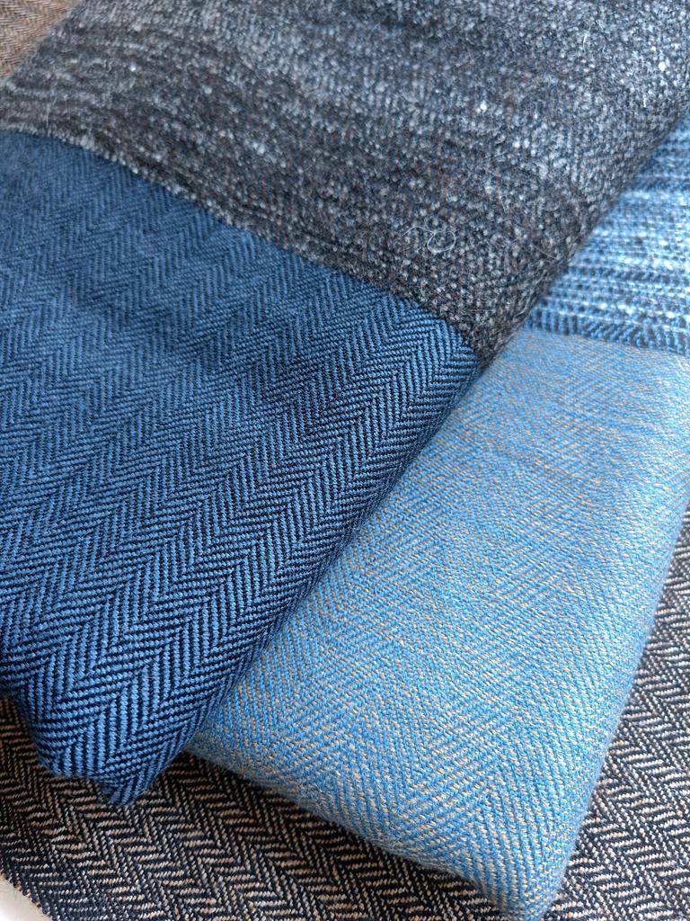 Шарф из шерсти яка Persian Blue