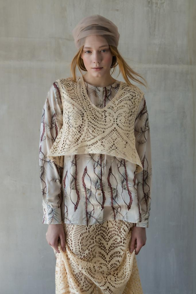 Кружевной топ/Lace shirt