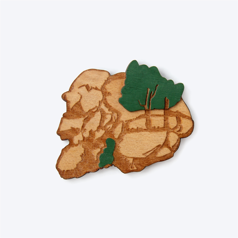 Магнит "СТОЛБ ДЕД"