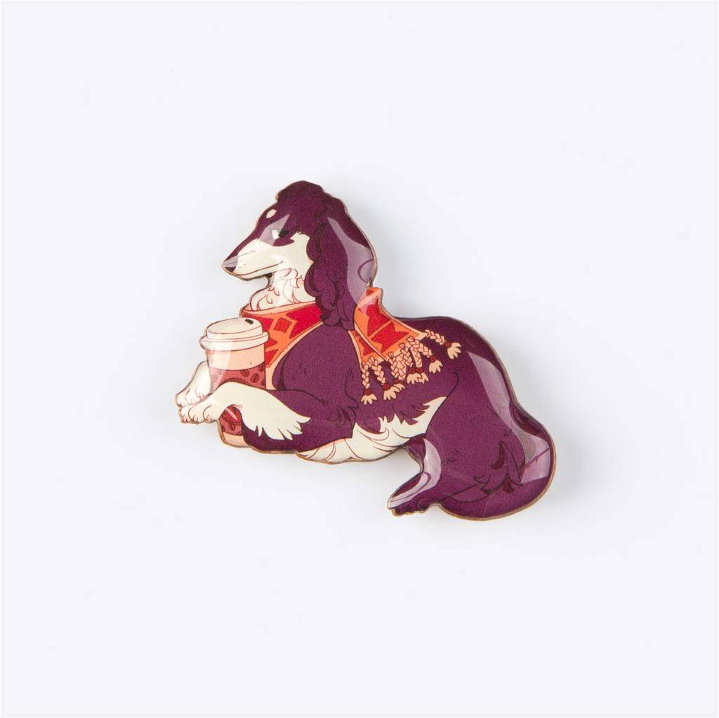 Значок "АФГАНСКАЯ БОРЗАЯ"