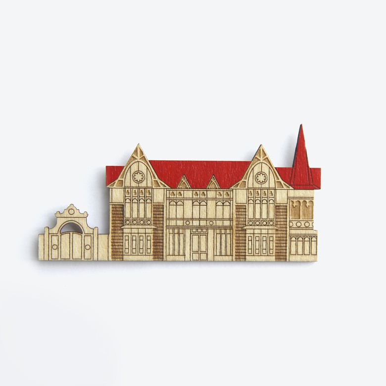 Магнит "ЛИТЕРАТУРНЫЙ МУЗЕЙ ИМ. В.П. АСТАФЬЕВА Г. КРАСНОЯРСК"