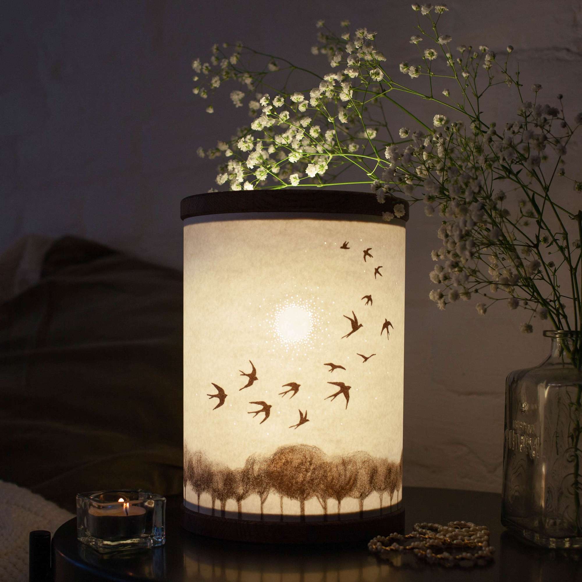 Деревья и птицы