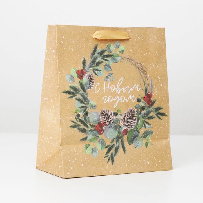 Пакет "Новогодний венок"