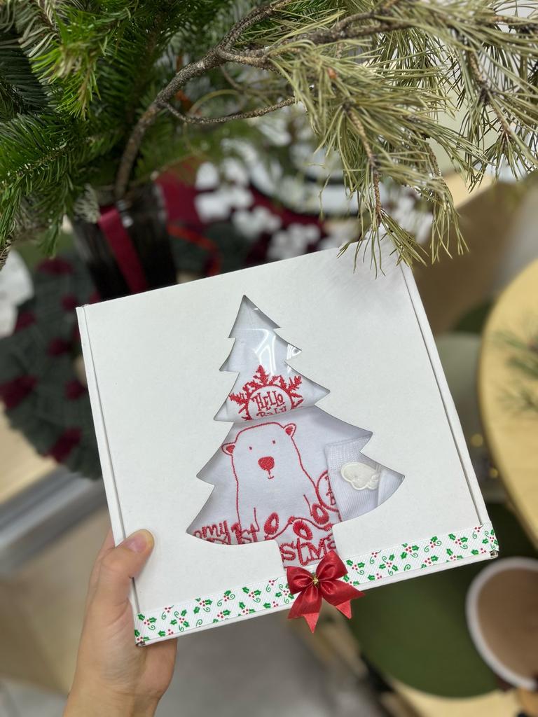 Новогодний подарок для малыша - My First Christmas (3-6 мес, 68-74 см)