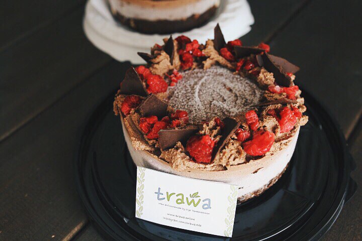Rawcake шоколад-малина
