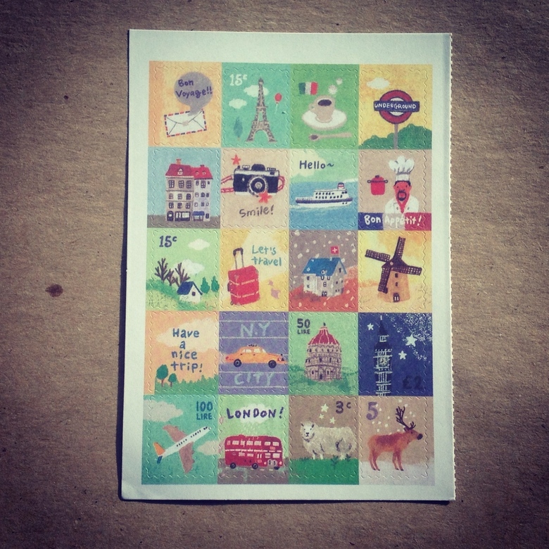 Серия "Рисунки" - Путешествия