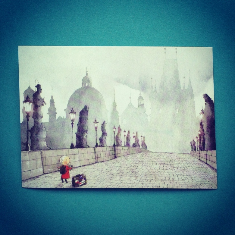 Жужа восхищена архитектурой