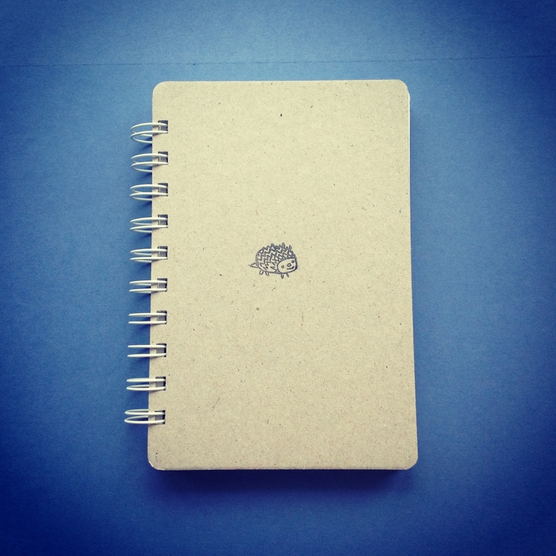 Блокнот с Ежиком