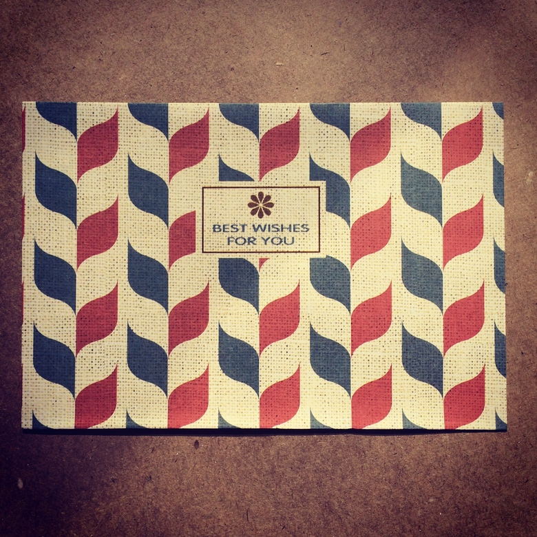 Конверт с листочками