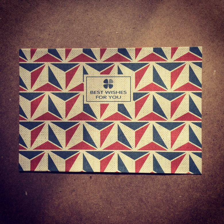 Конверт с треугольником