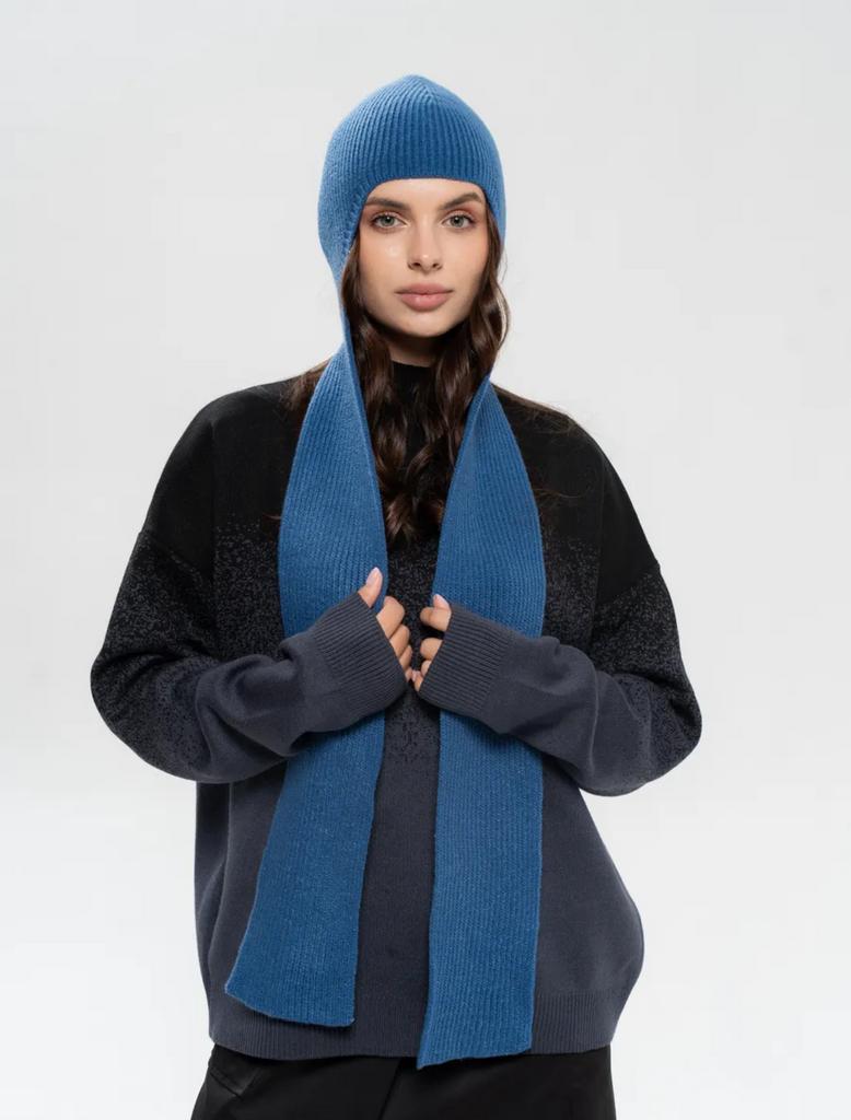 Чепчик синий