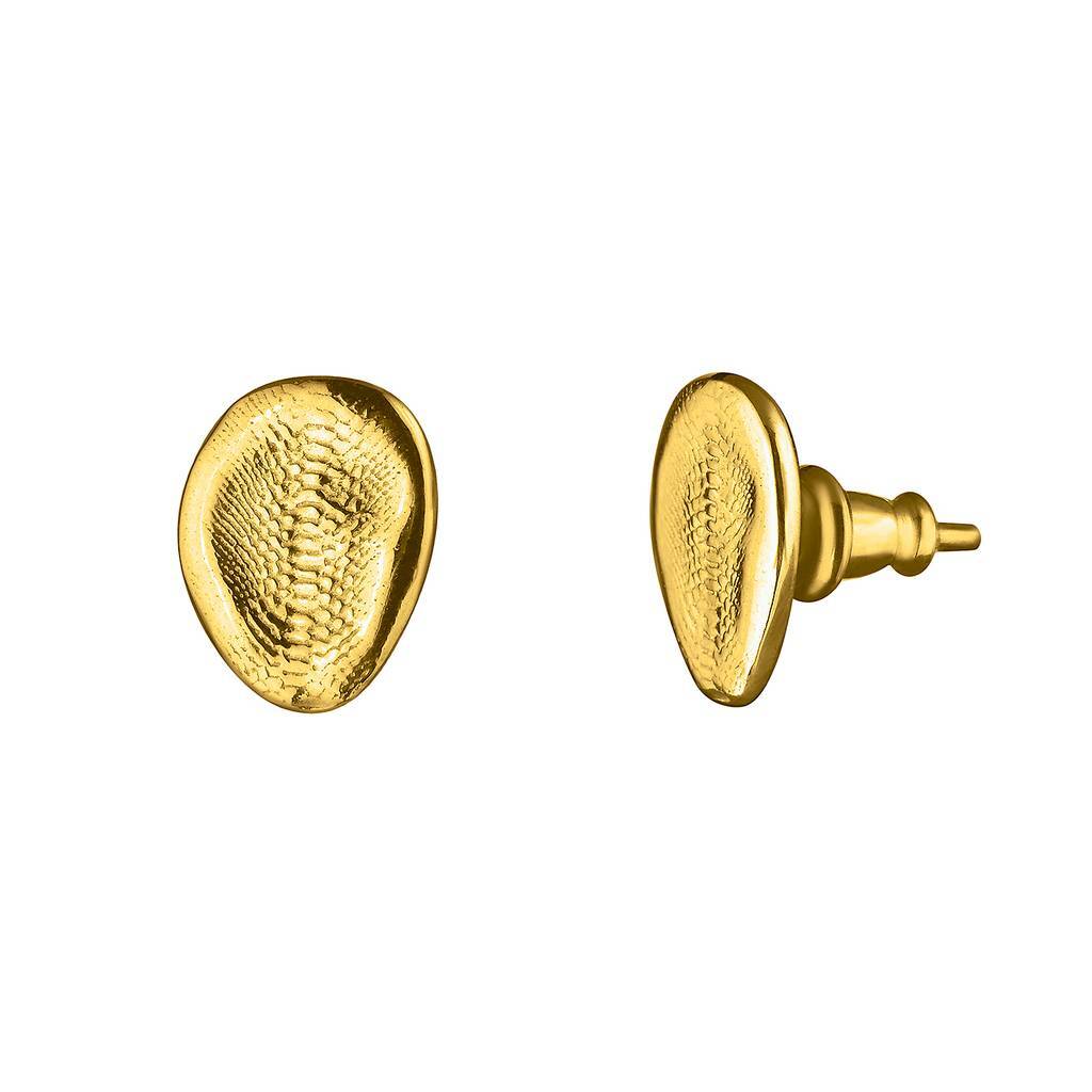 Cерьги-пусеты 'Insight' позолота