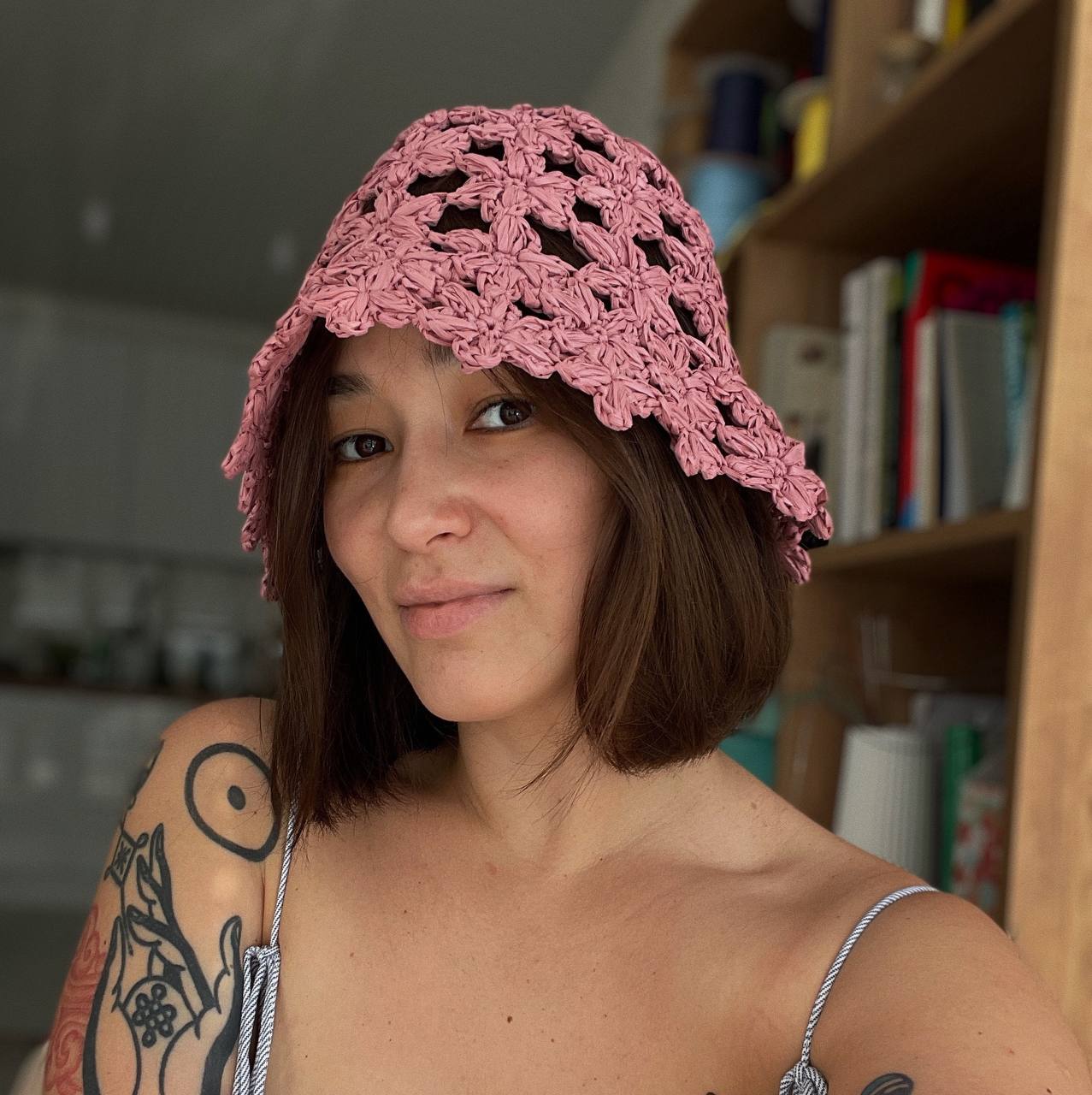 #108loops_цветочная_панама