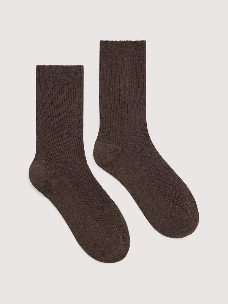 Носки кофейного цвета