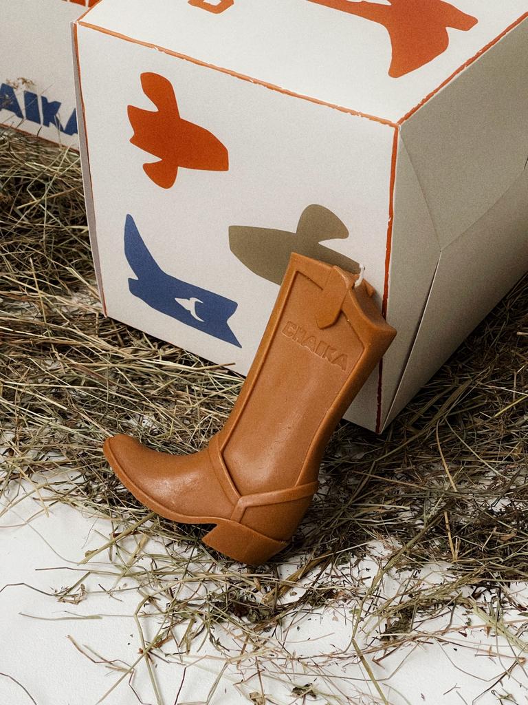 Свеча в форме сапога Cowboy