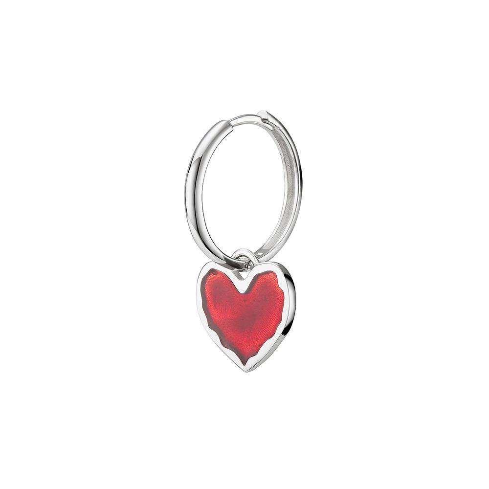 серьга с подвеской In Love