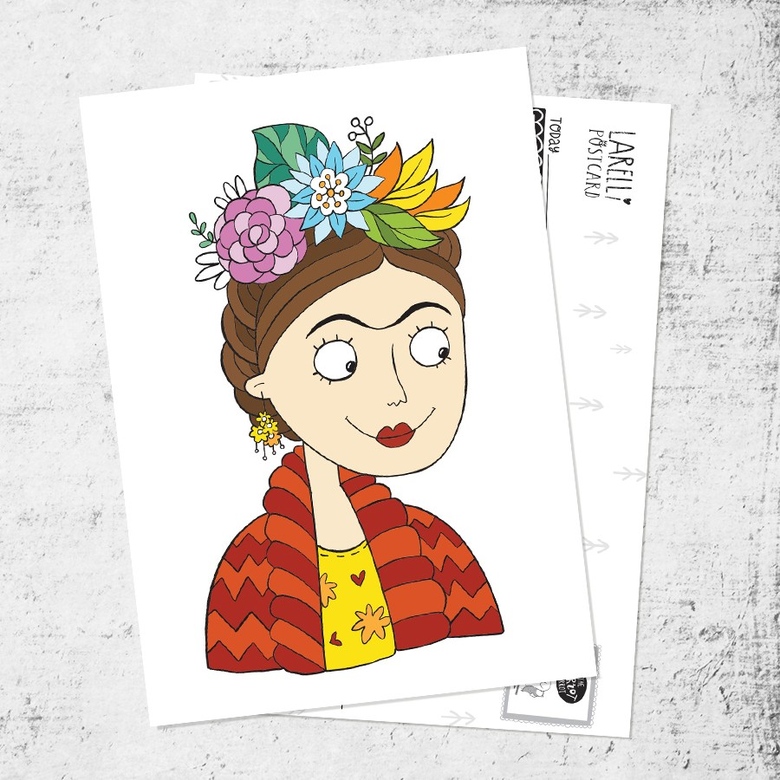Почтовая открытка «Фрида Кало»