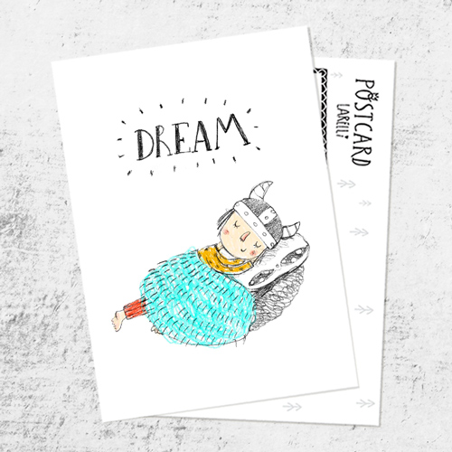 Почтовая открытка «Dream»