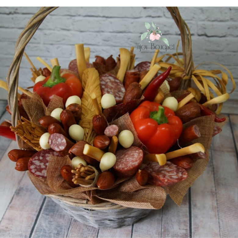 Подарочная корзина "К столу", вес 3 кг