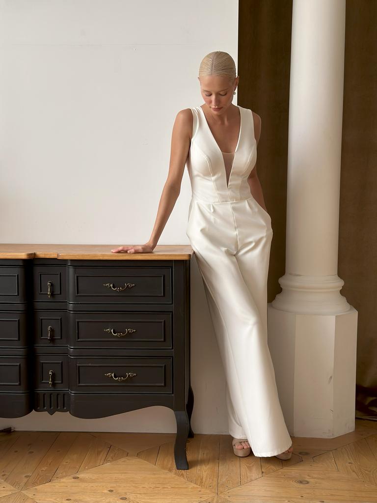 Комбинезон свадебный Астрид