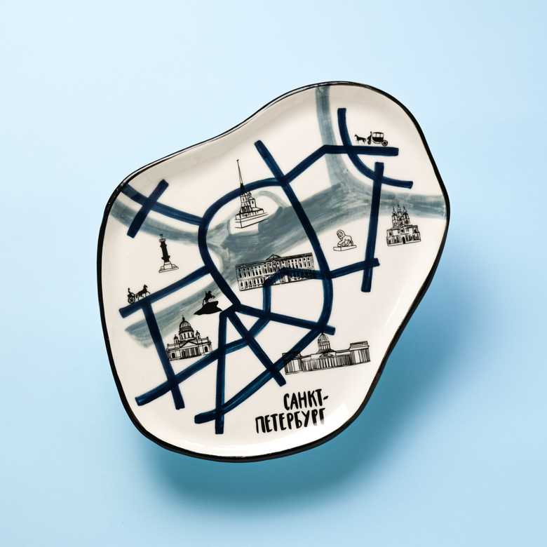 Тарелка САНКТ-ПЕТЕРБУРГ