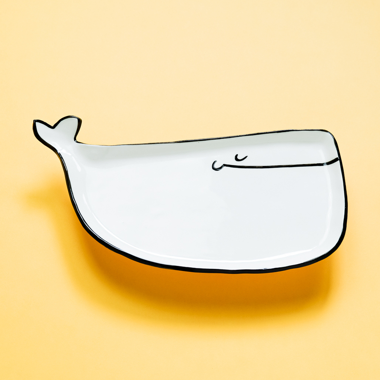 Тарелка НЕВОЗМУТИМЫЙ КИТ