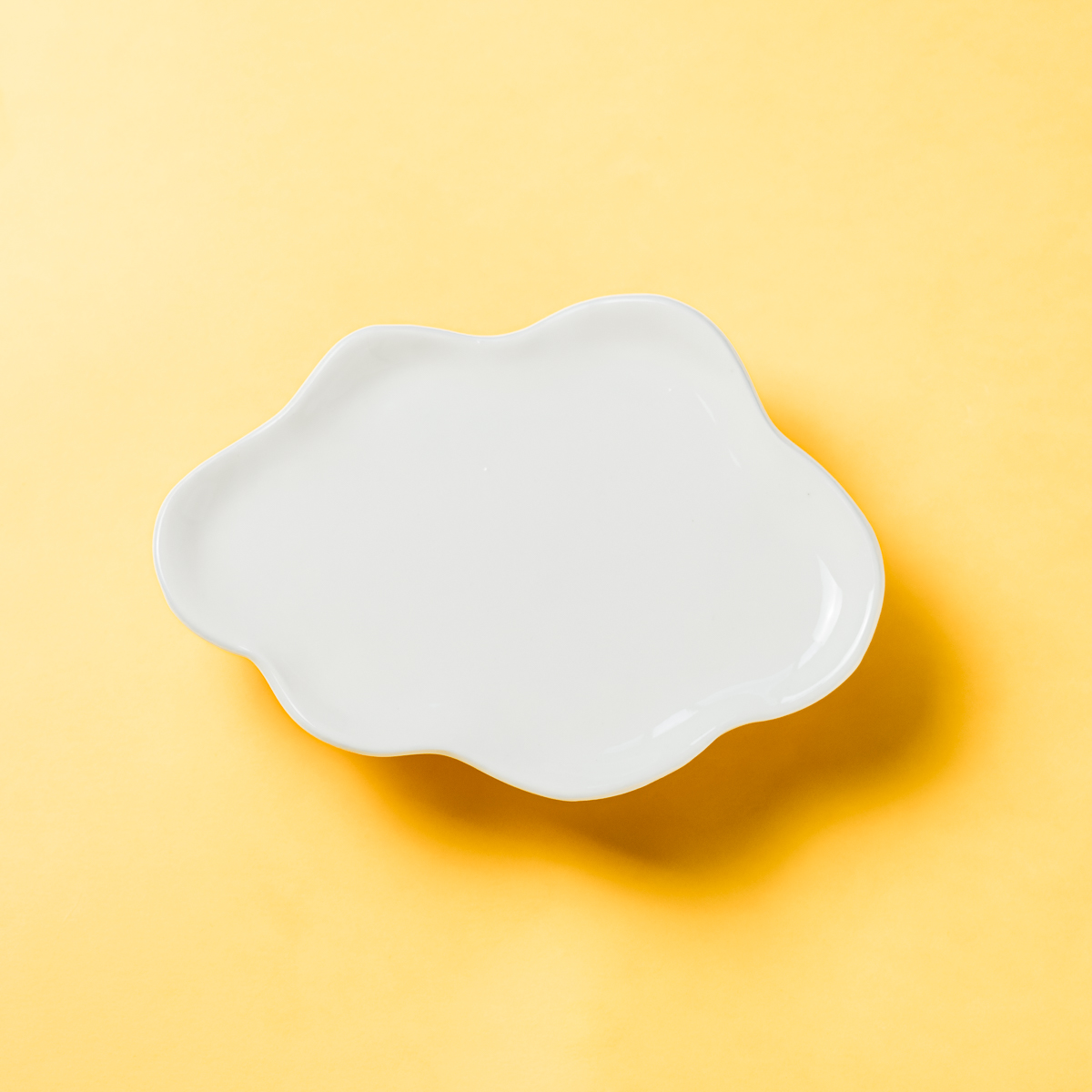 Блюдце БЕЛОЕ ОБЛАКО