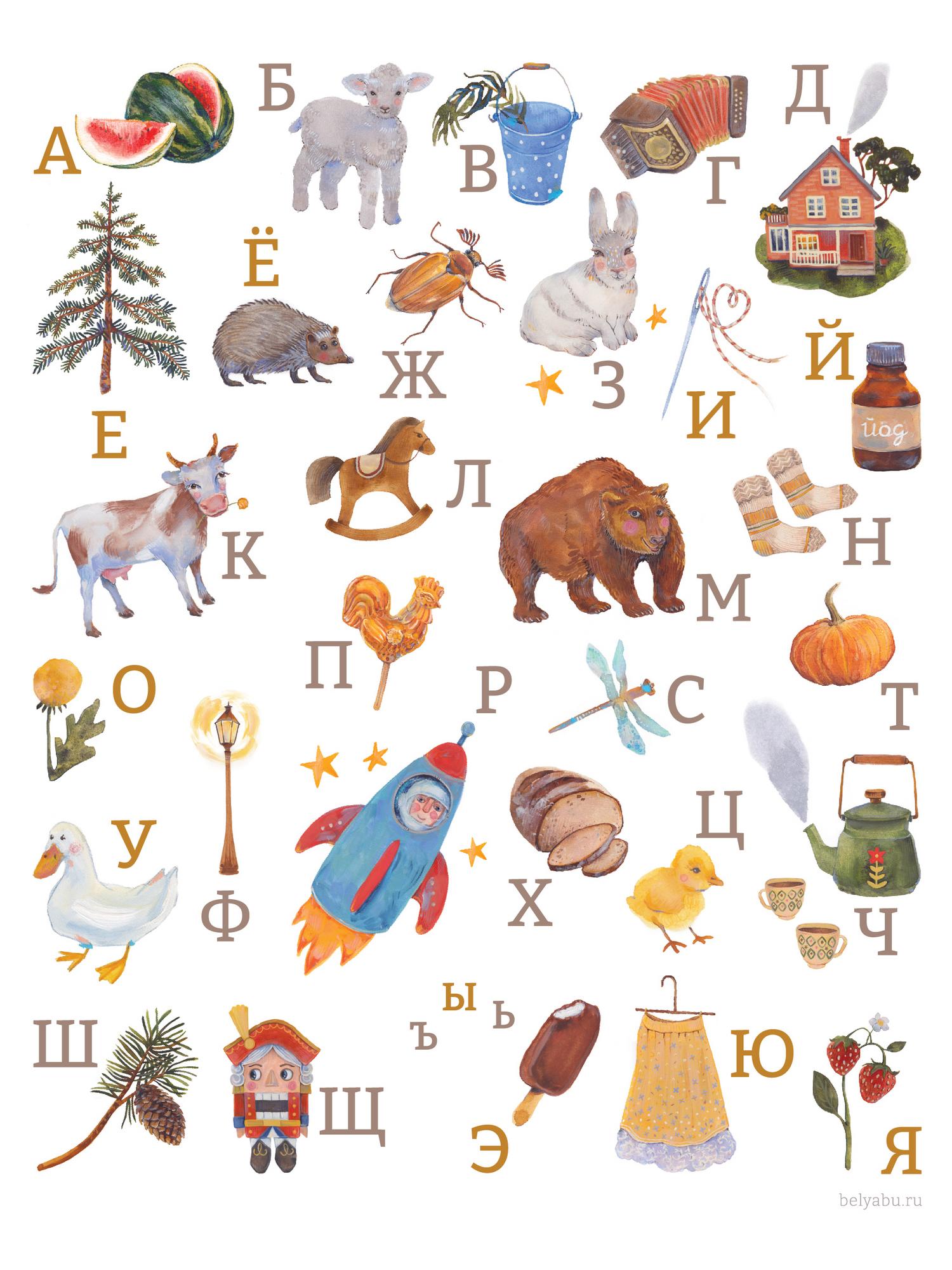 Постер "Алфавит"