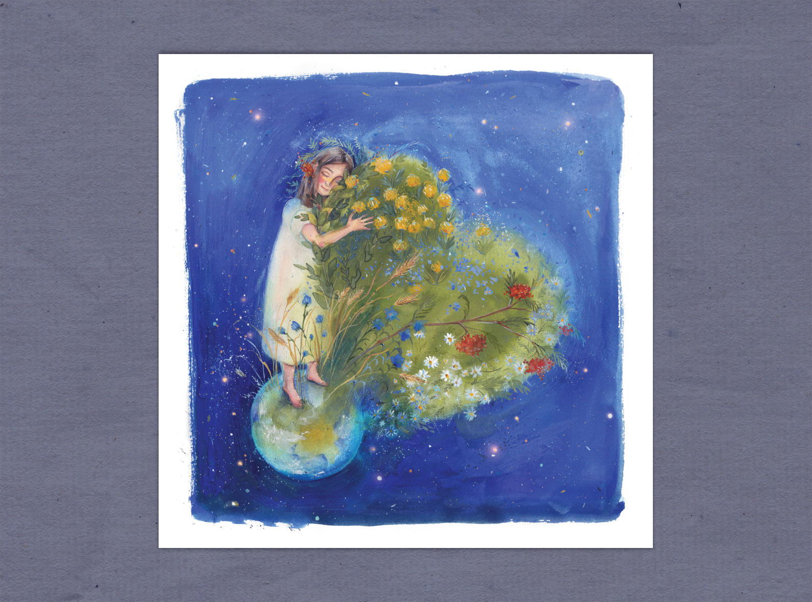 Открытка "Мир"