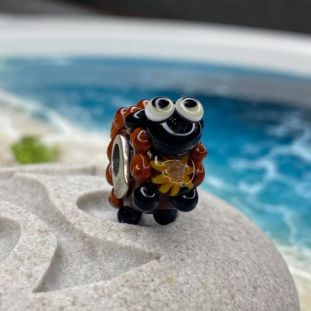 Sheep 3 Chocolate with sunflower