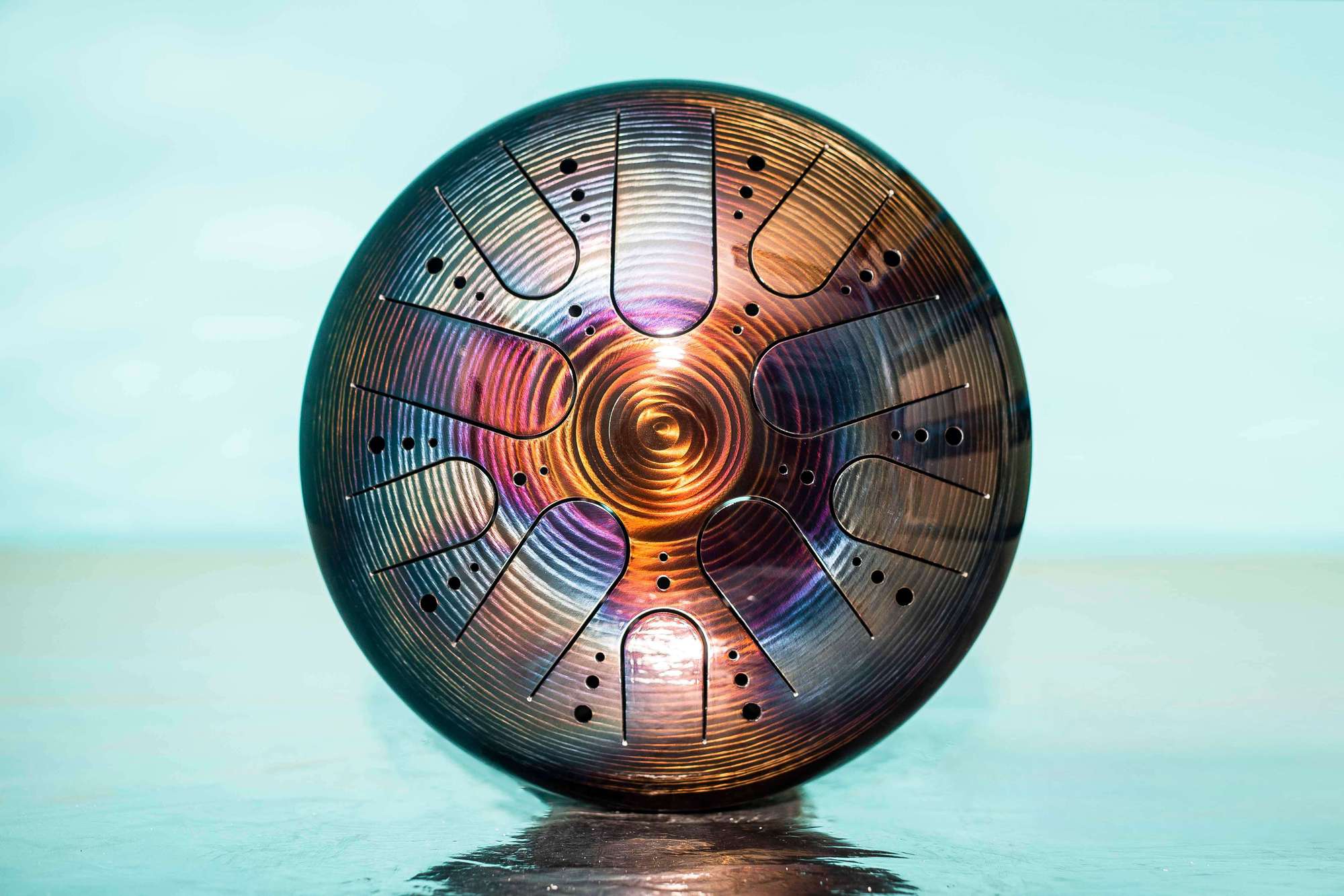 "Зеркальная спираль", 30 см.