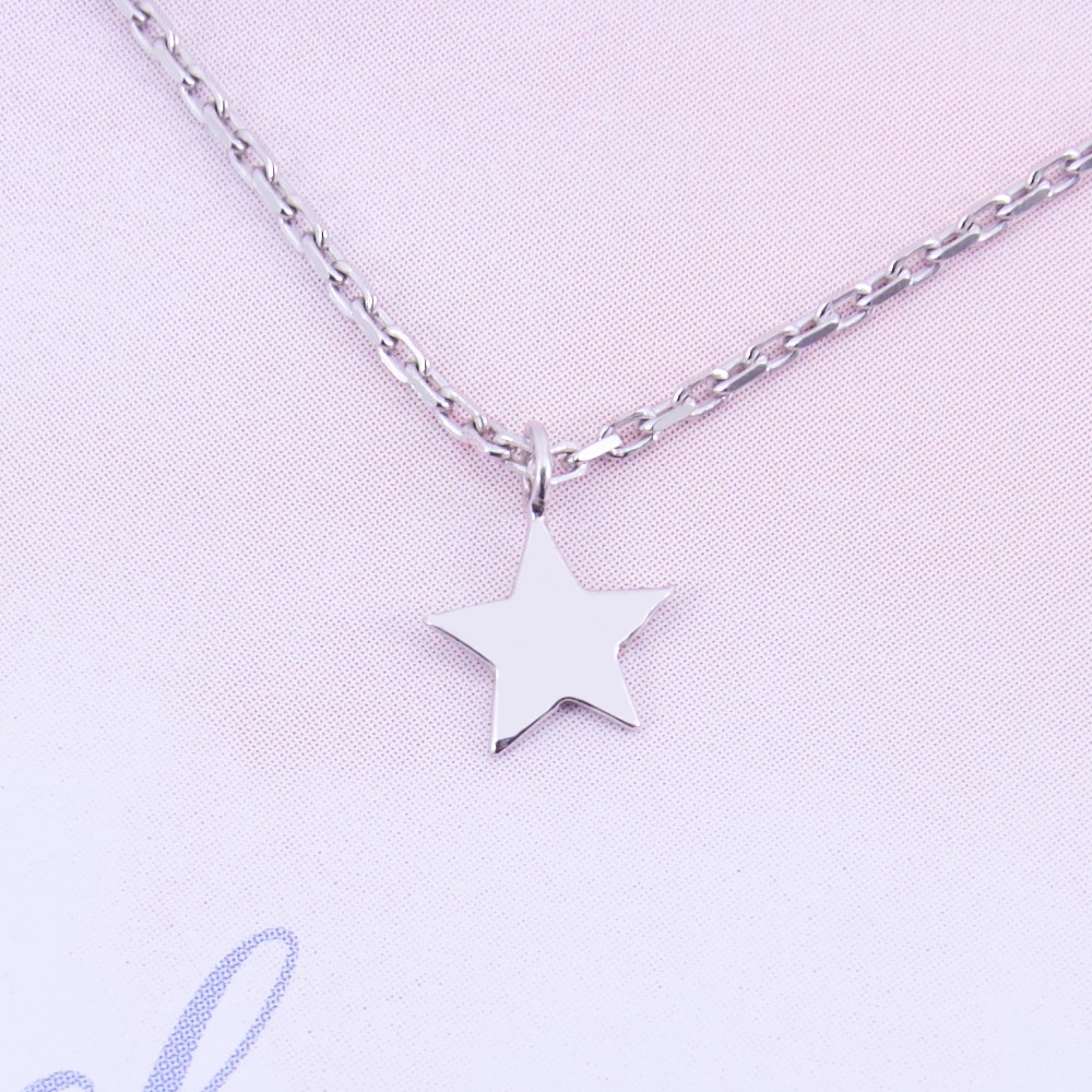Звезда, колье (Серебро 925º)