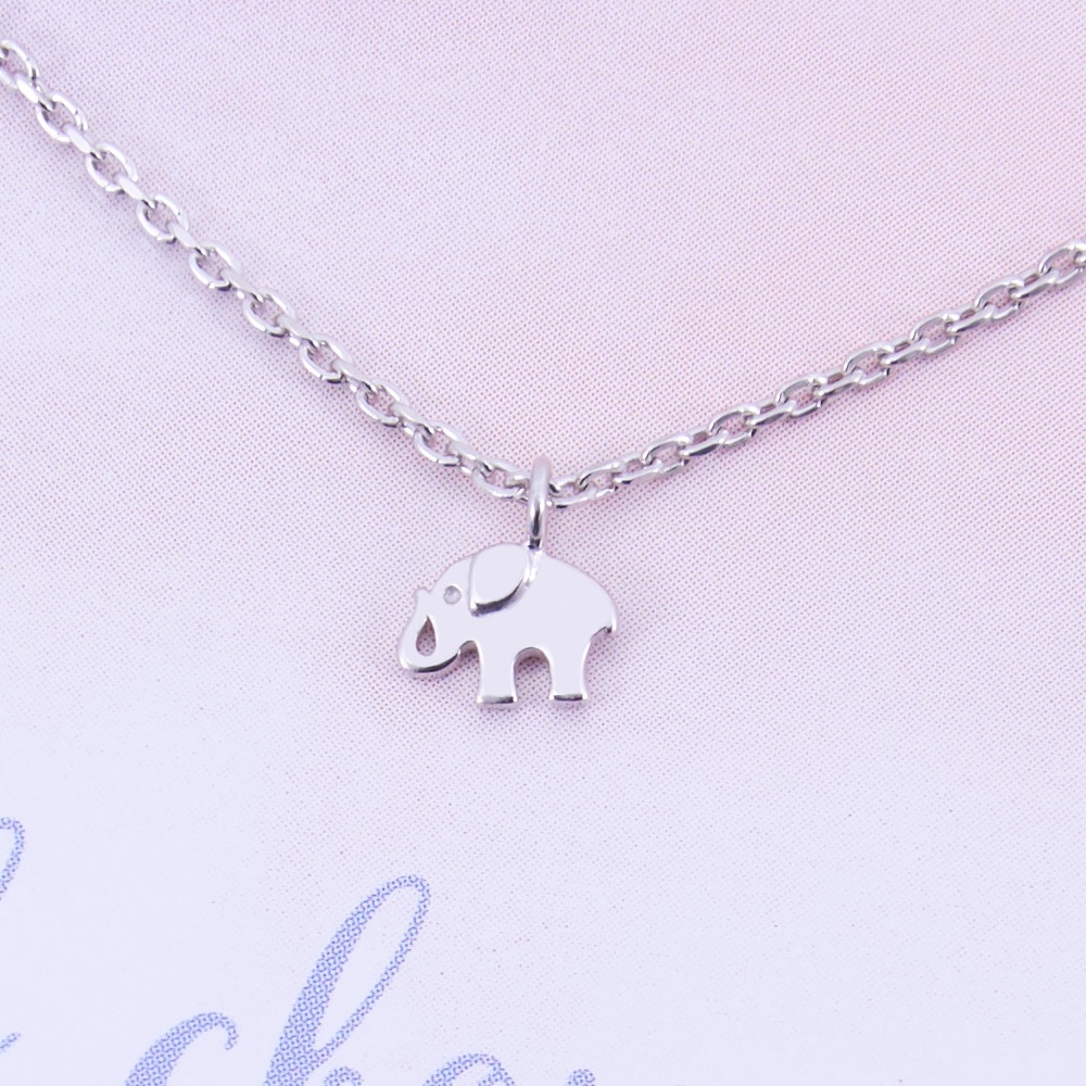 Слон, колье (Серебро 925º)