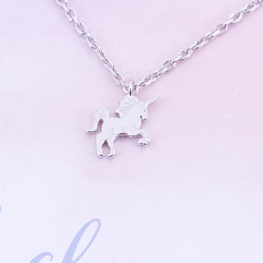 Единорог, колье (Серебро 925º)