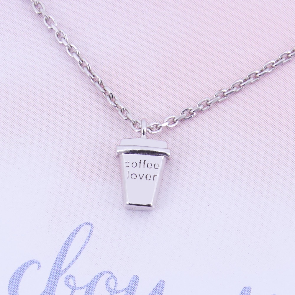 Кофе, колье (Серебро 925º)