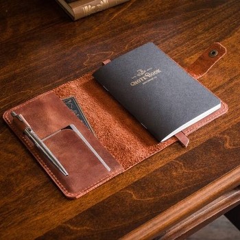 Кожаный блокнот для записей А6