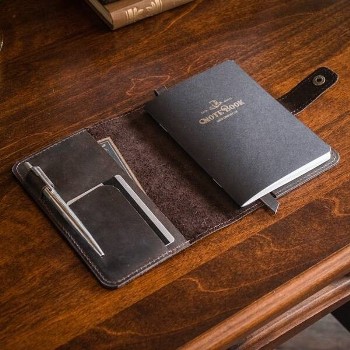 Кожаный блокнот для записей А6